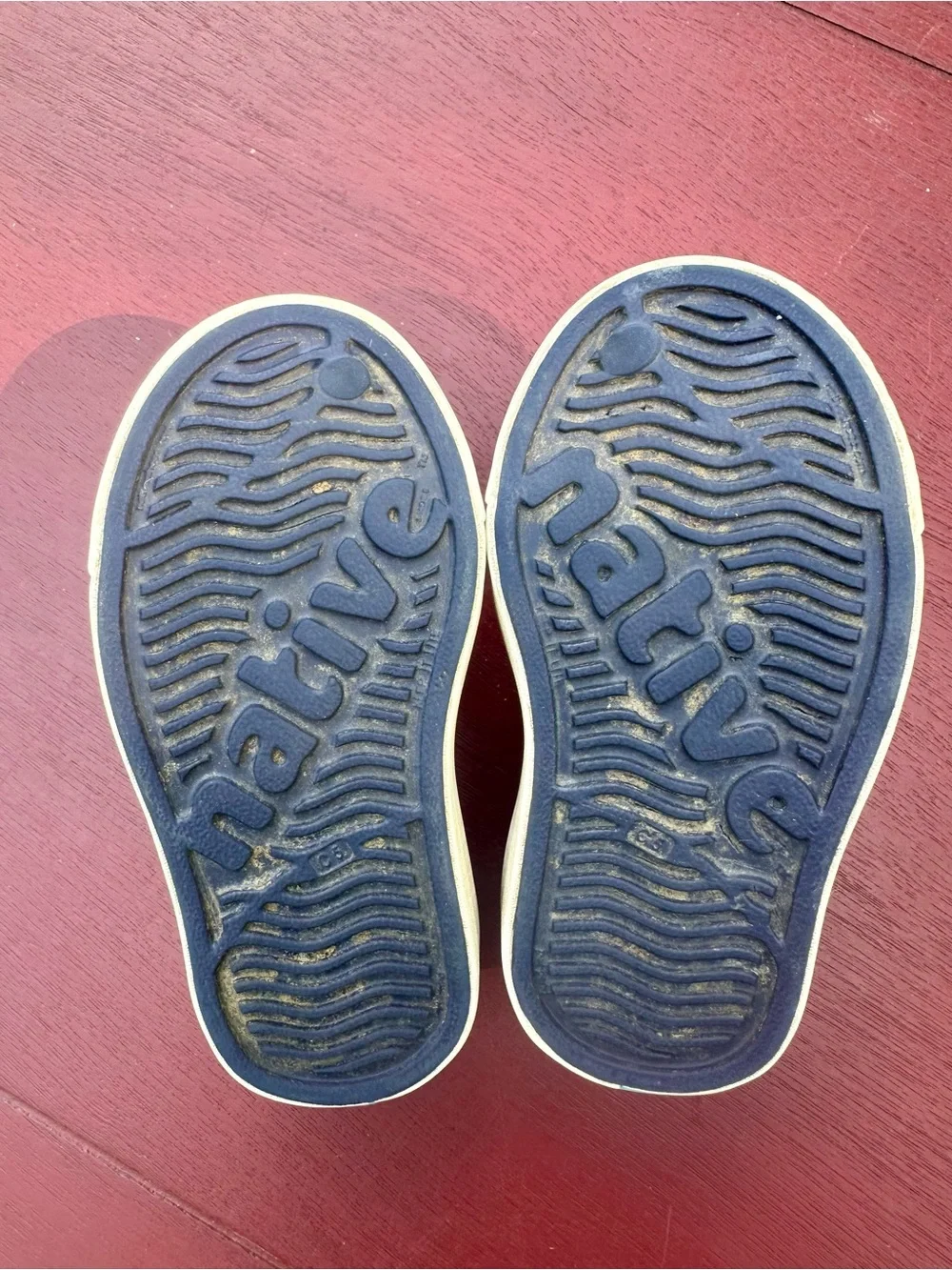 Native Jefferson Navy Slip-On Toddler Shoes